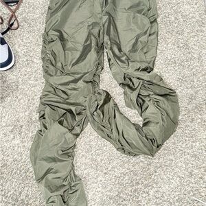 Olive Green Tracksuit Pants